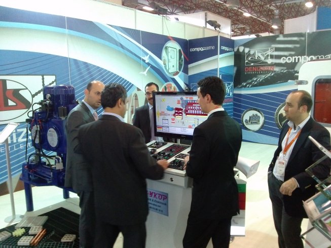 Denizsan Europort Istanbul 2013 Fuarı'ndaydı