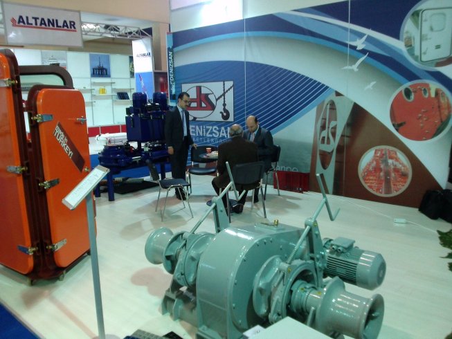 Denizsan Europort Istanbul 2013 Fuarı'ndaydı