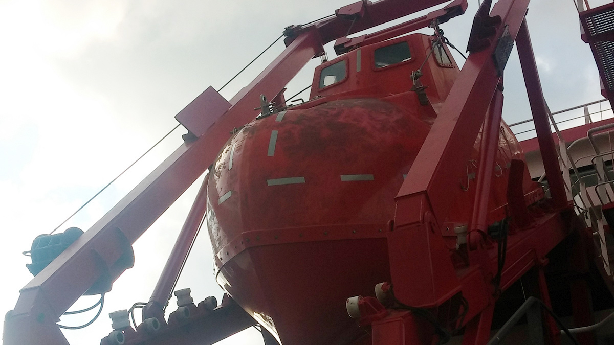 Freefall Lifeboat Davits