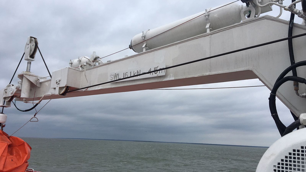 Fast Rescue Boat Davits
