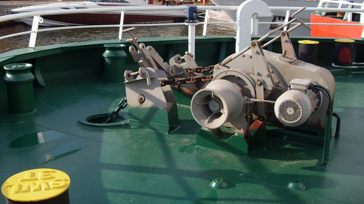 Anchor Mooring and Mooring Winches