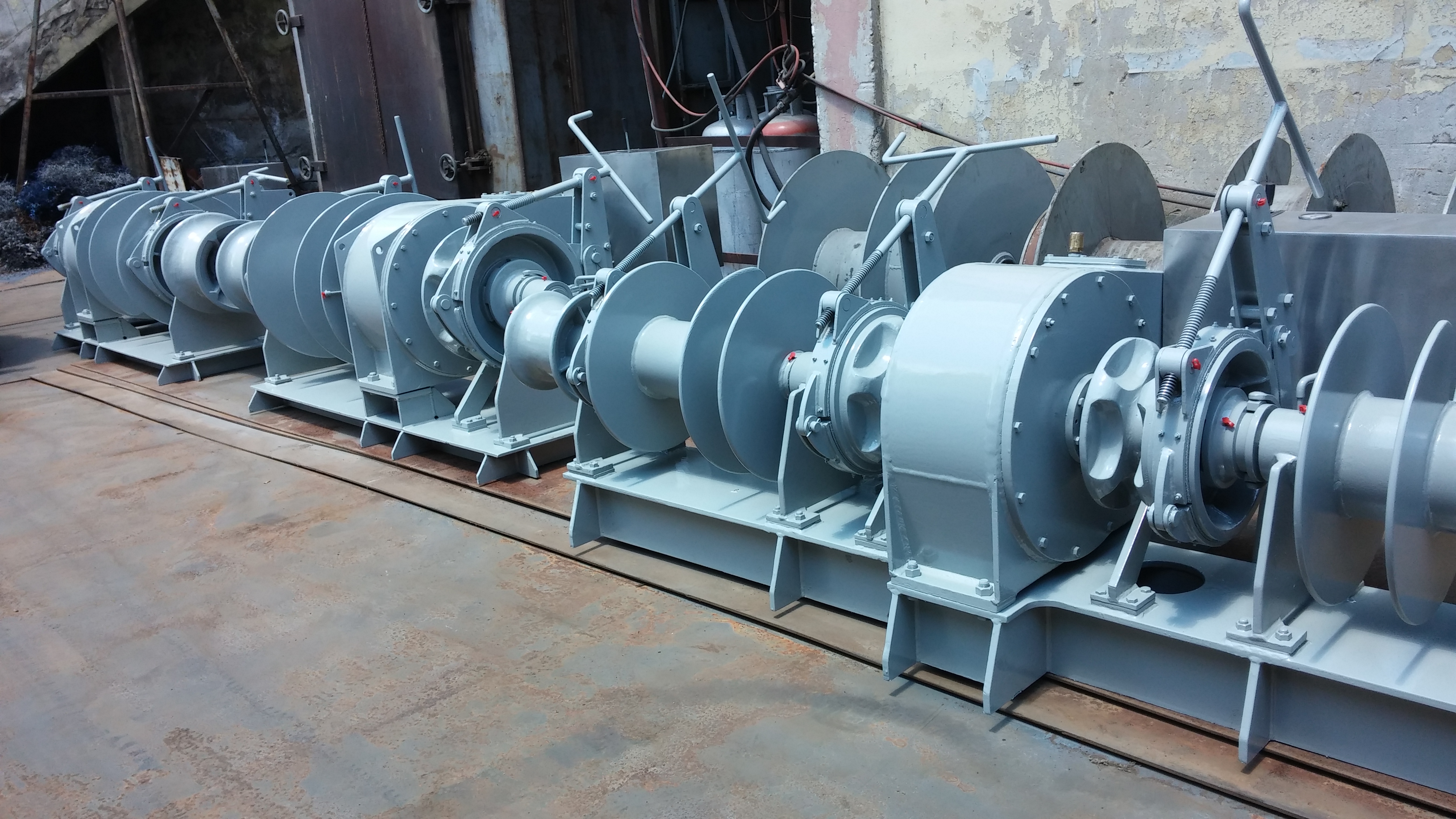 Anchor Mooring and Mooring Winches