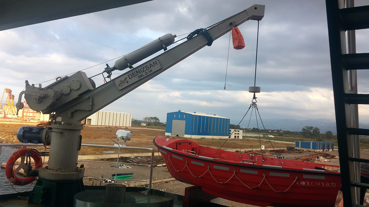 Rescue Boat & Liferaft Davits