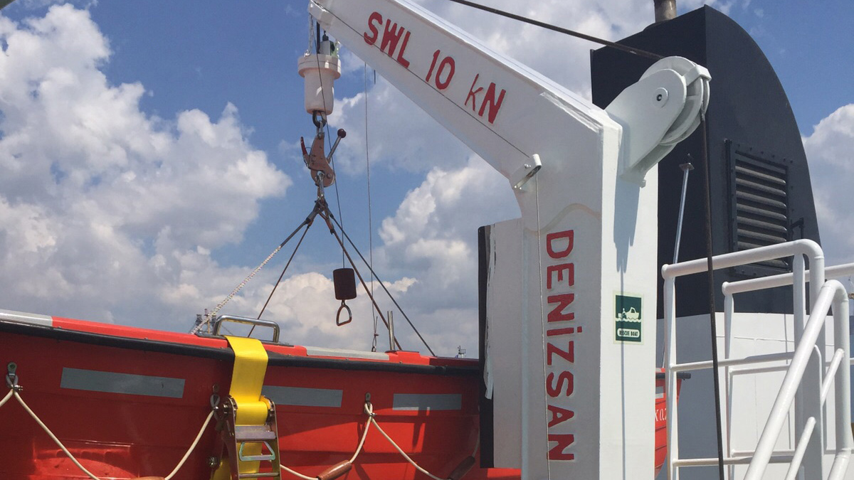 Rescue Boat & Liferaft Davits