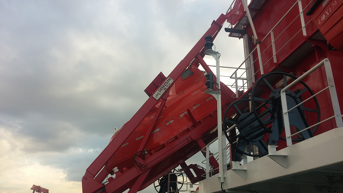 Freefall Lifeboat Davits