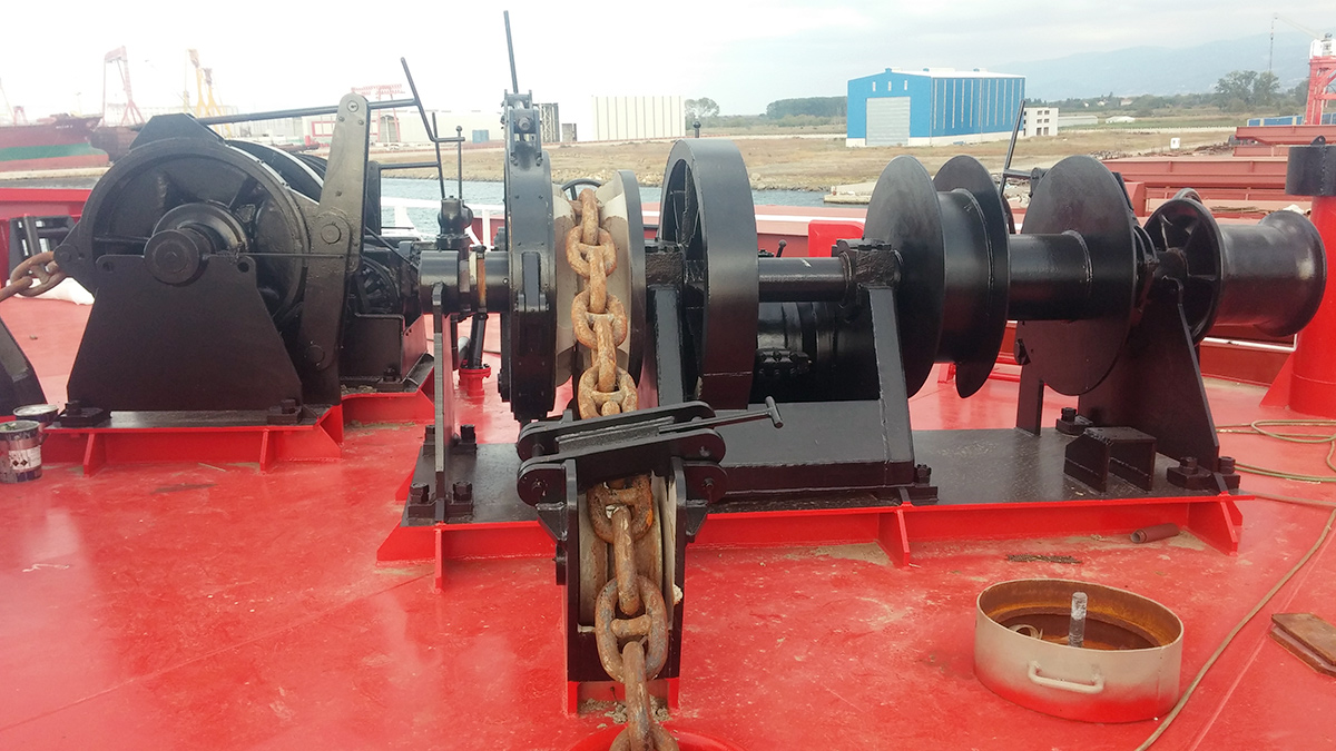 Anchor Mooring and Mooring Winches