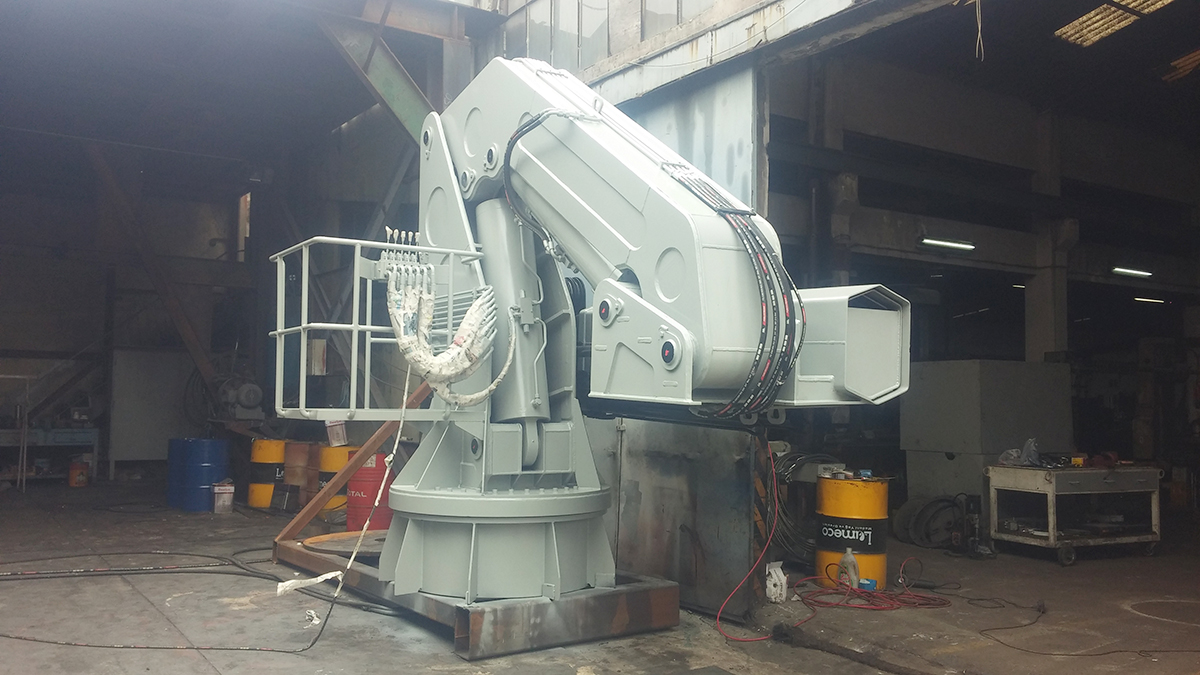 Foldable Telescopic Cranes
