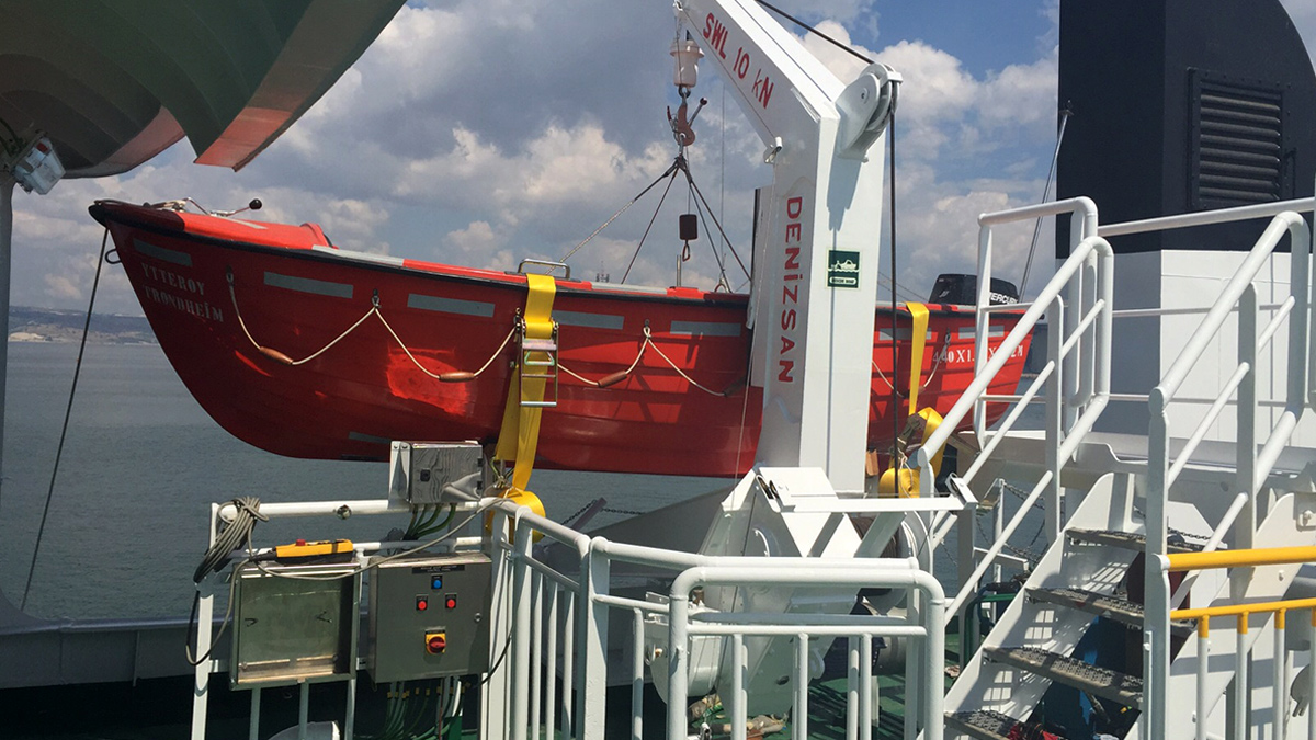 Rescue Boat & Liferaft Davits