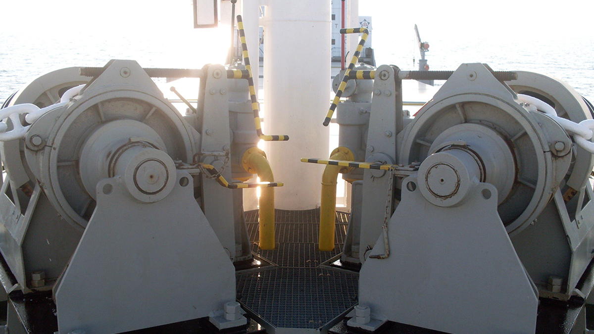 Anchor Mooring and Mooring Winches