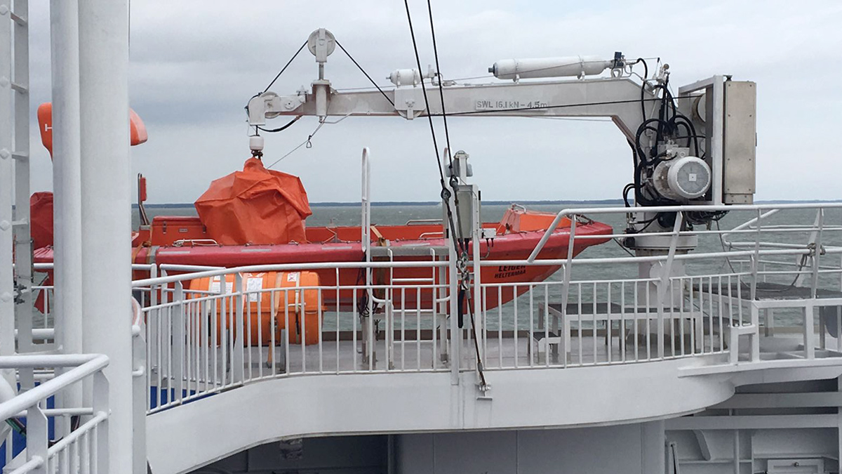 Fast Rescue Boat Davits