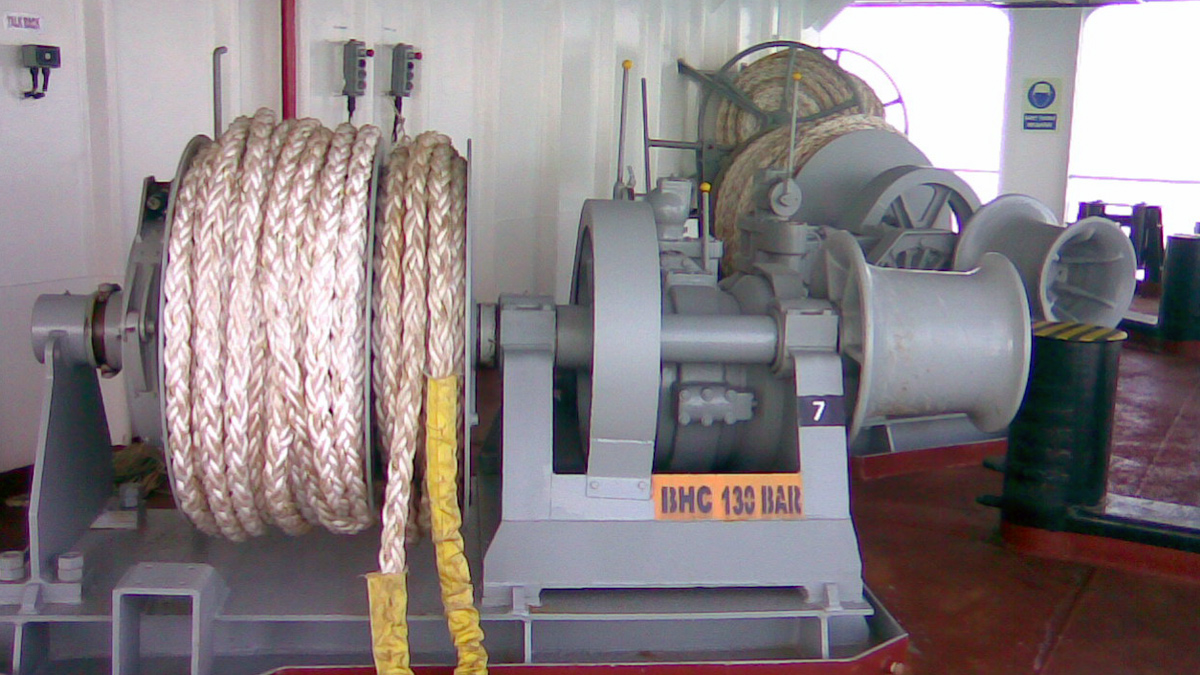Anchor Mooring and Mooring Winches