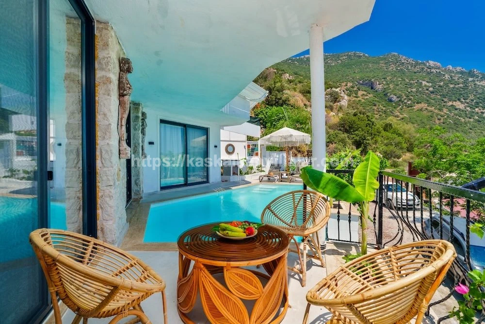 Villa Pucket Kalkan | Özel Havuzlu Lüks Tatil Villası - 5
