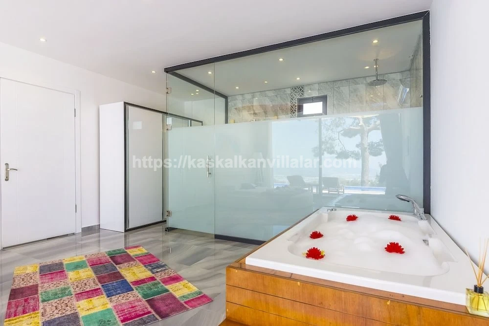 Villa Balayı Kalkan | Özel Havuzlu Romantik Balayı Villası - 12