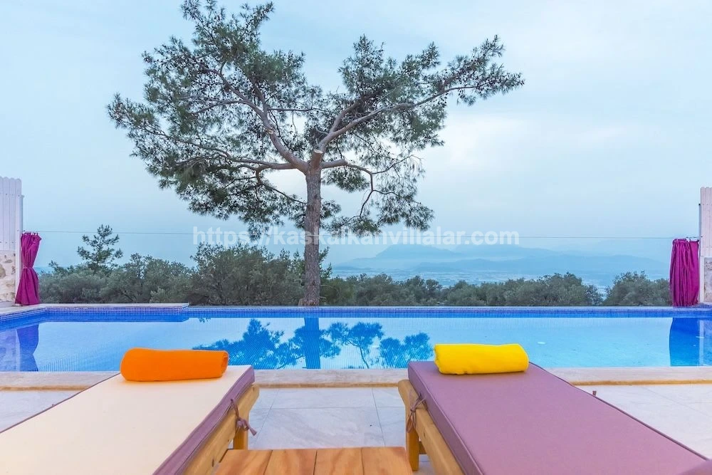 Villa Balayı Kalkan | Özel Havuzlu Romantik Balayı Villası - 4