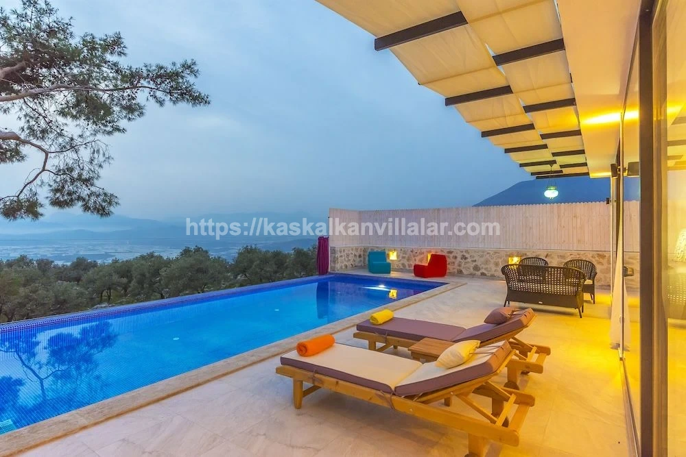 Villa Balayı Kalkan | Özel Havuzlu Romantik Balayı Villası - 3