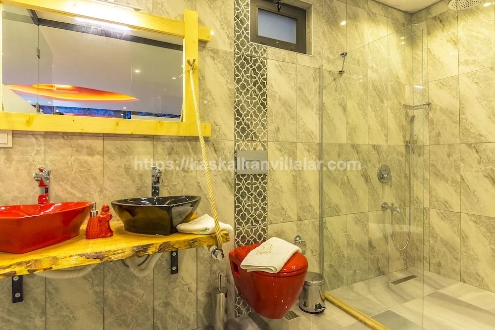 Villa Balayı Kalkan | Özel Havuzlu Romantik Balayı Villası - 13