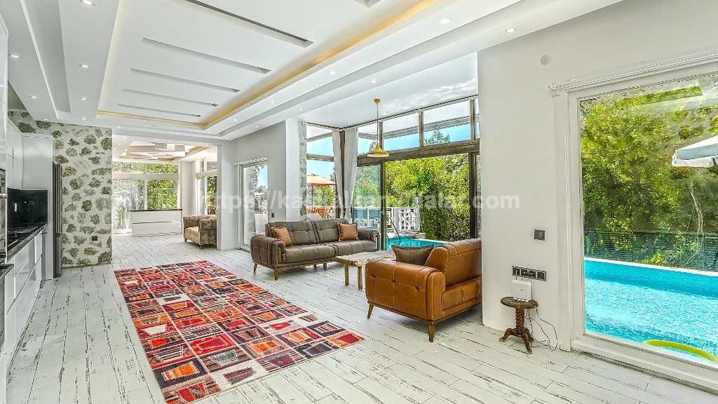 Kaş’ta Özel Havuzlu Doğa İçinde Villa Tatili Kaş’ta Özel Havuzlu Doğa İçinde Villa Tatili - 9