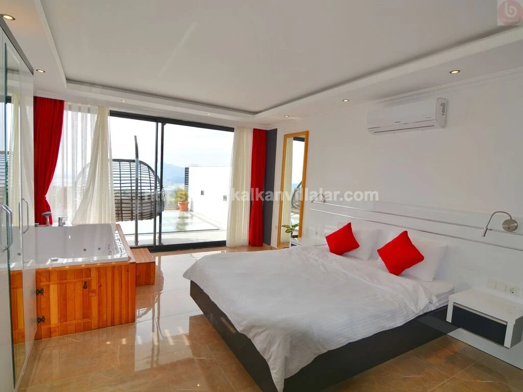 VP Villa Fantastik Kalkan | Özel Havuzlu & Jakuzili Lüks Villa - 14