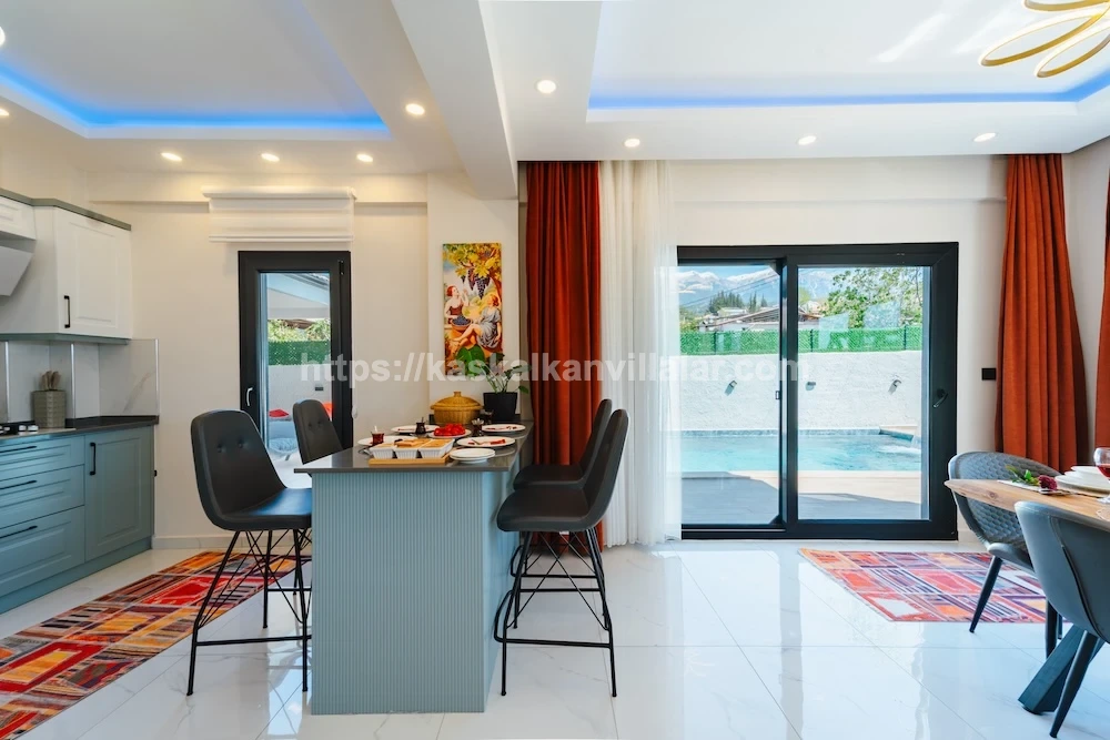 Villa Label Seydikemer | Jakuzili Lüks Villa - 9