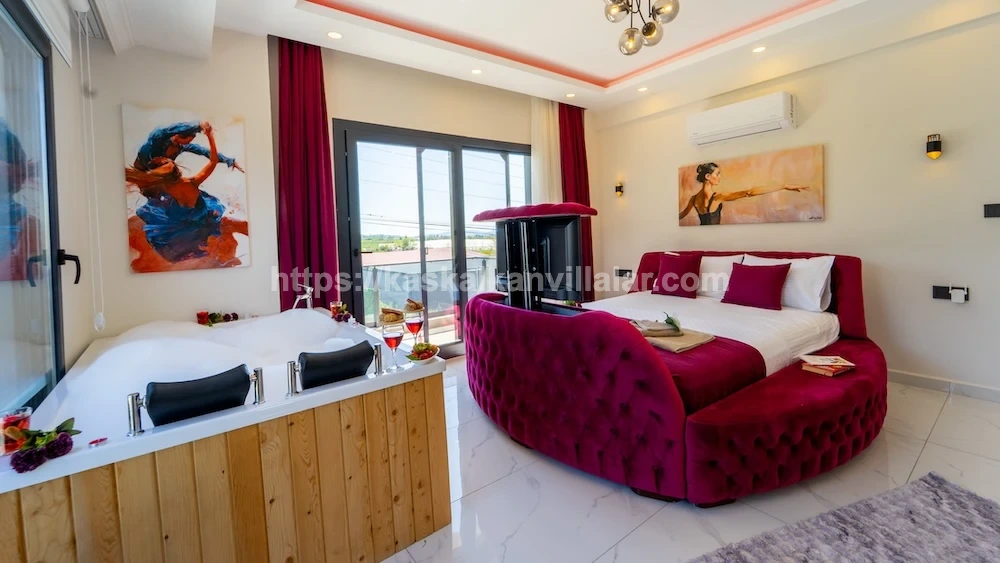 Villa Label Seydikemer | Jakuzili Lüks Villa - 12