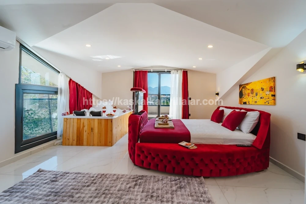 Villa Label Seydikemer | Jakuzili Lüks Villa - 15