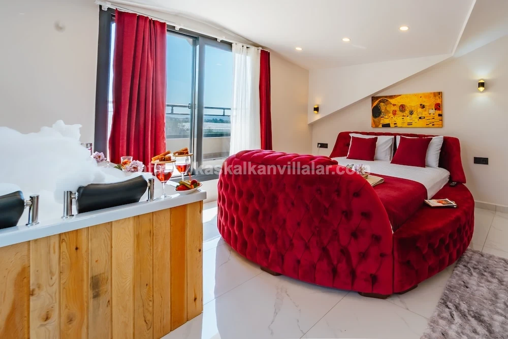 Villa Label Seydikemer | Jakuzili Lüks Villa - 14
