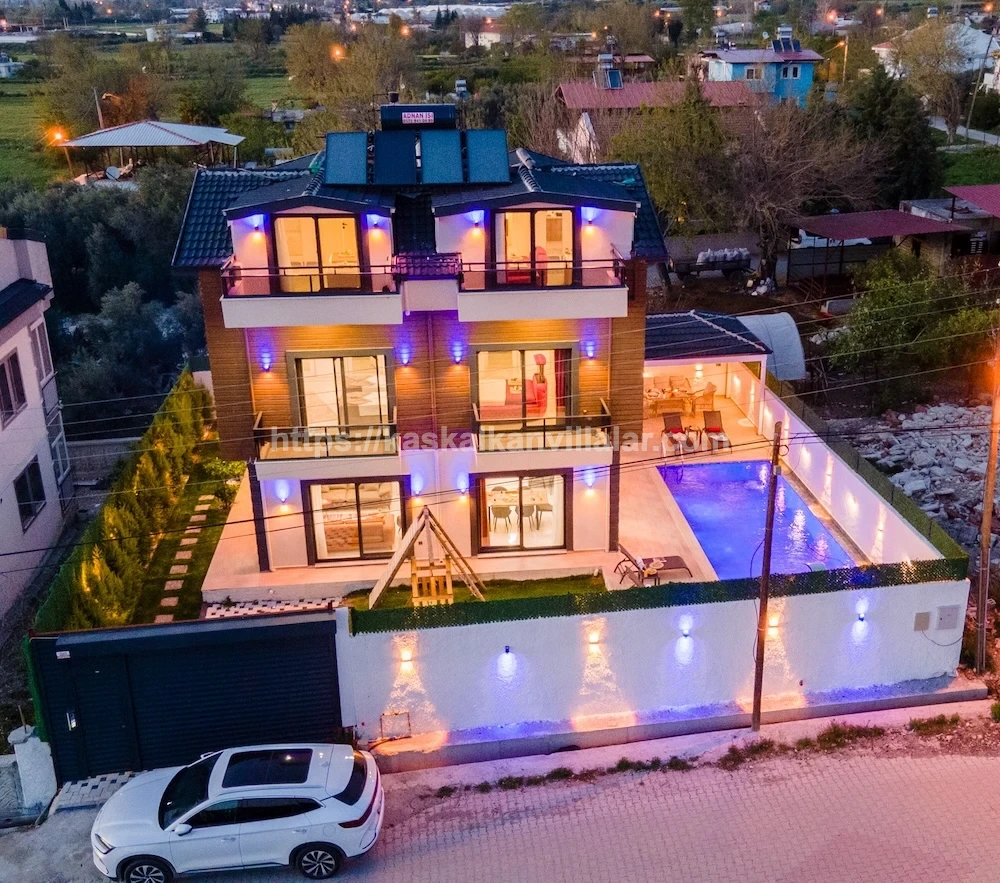 Villa Label Seydikemer | Jakuzili Lüks Villa - 27