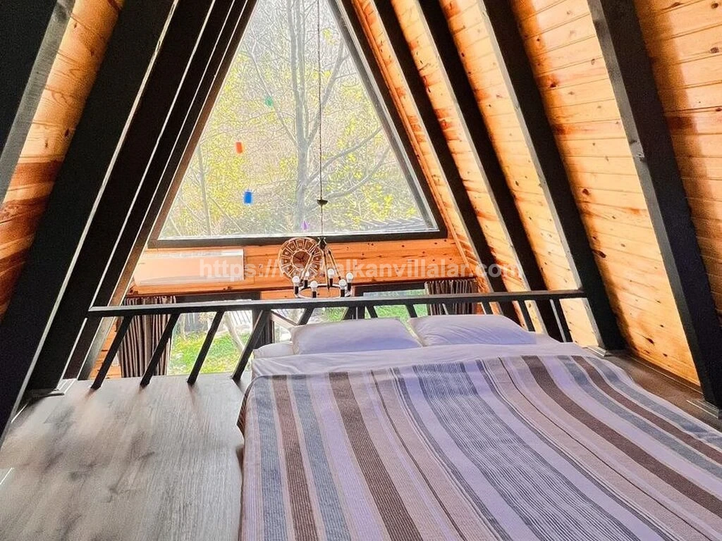 Sapanca Keyf Bungalov | Jakuzili & Isıtmalı Havuzlu Doğa Tatili - 11