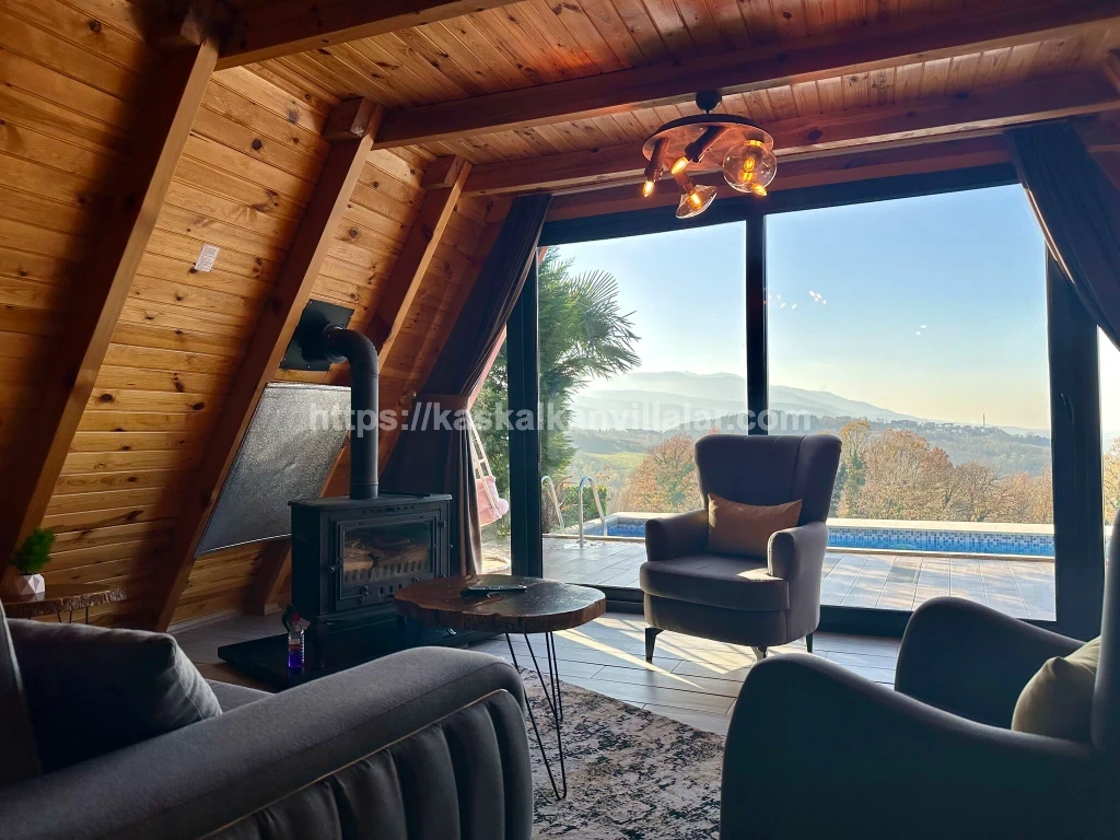Sapanca Manzara Bungalov | Jakuzili & Havuzlu Doğa Tatili - 7