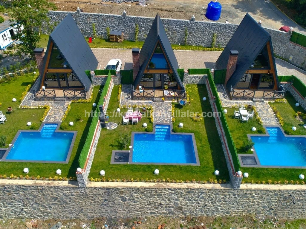 Sapanca Göl Harmony Bungalov | Göl Manzaralı Jakuzili & Havuzlu Tatil