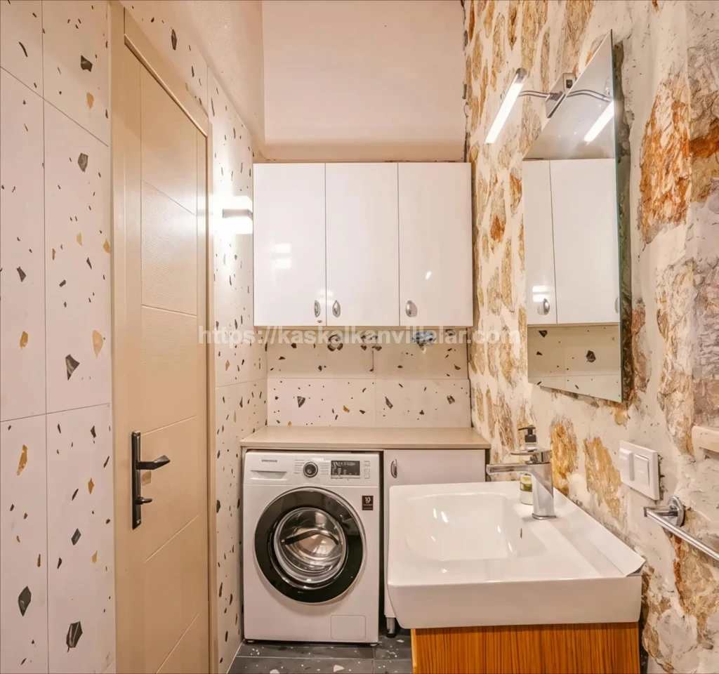 Kalkan'da Özel Havuzlu 4 Kişilik Villa - 17