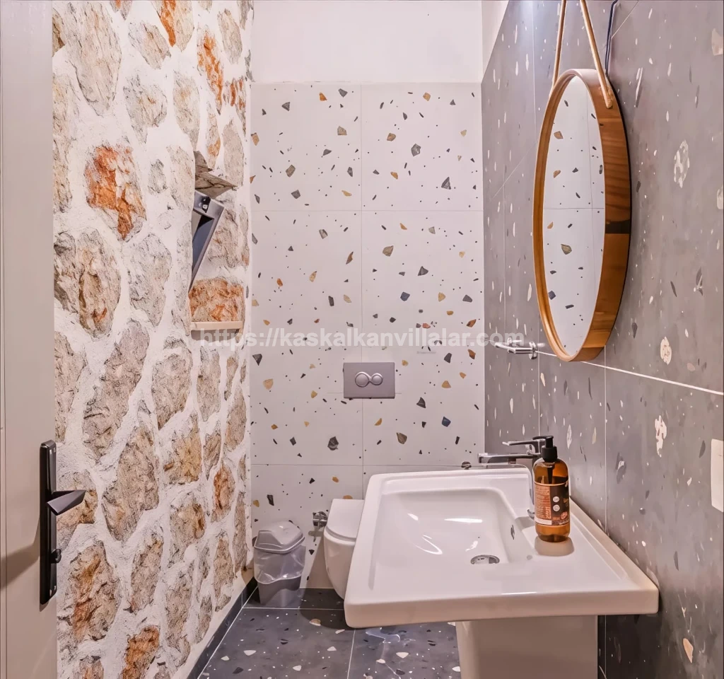 Kalkan'da Özel Havuzlu 4 Kişilik Villa - 19