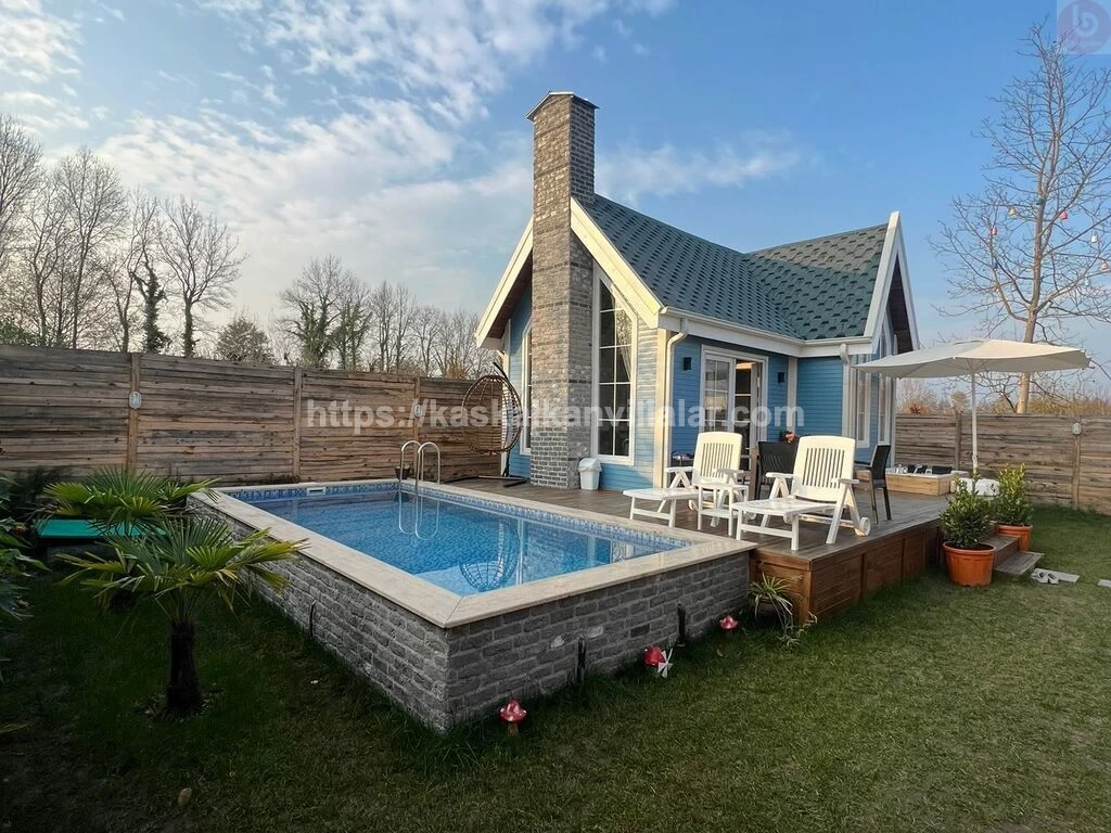 Sapanca Mavi İnci Bungalov | Jakuzili & Havuzlu Doğa Tatili