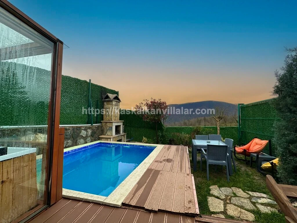 Nevada Bungalov Sapanca | Kare Havuzlu & Jakuzili Doğa Tatili - 2