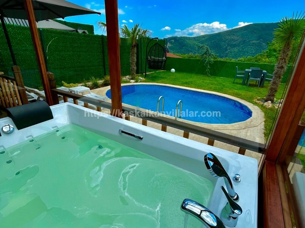 Mavera Bungalov Sapanca | Oval Havuzlu & Jakuzili Lüks Tatil - 5