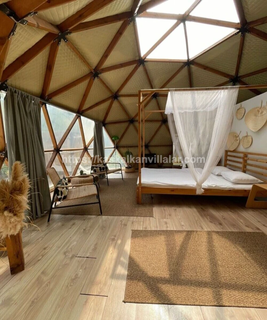 Seren Dome Boheme Sapanca | Jakuzili Lüks Dome Bungalov - 9