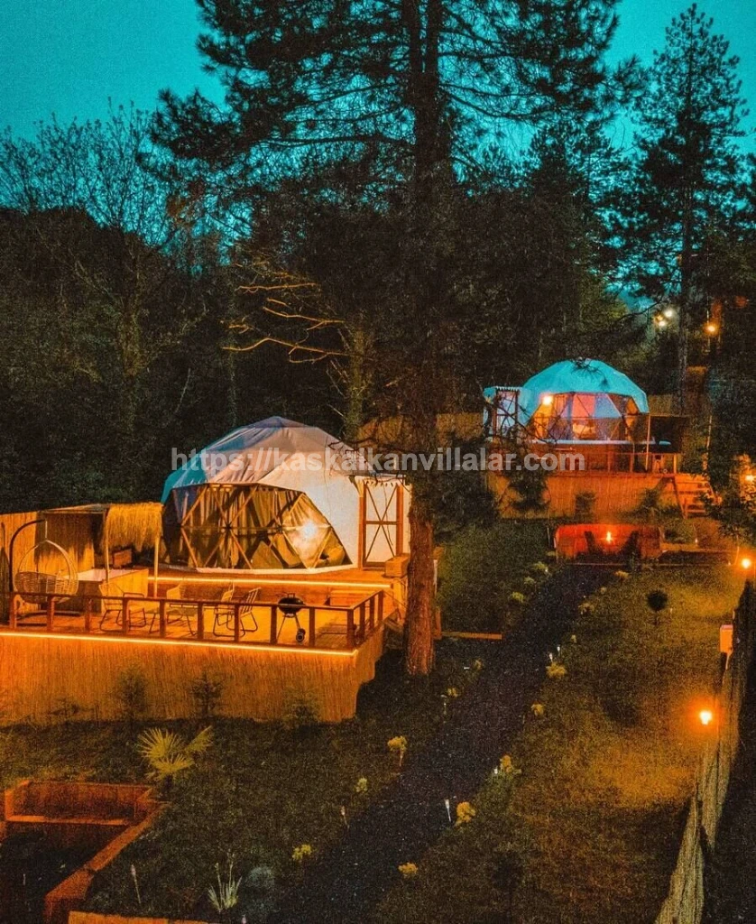 Seren Dome Boheme Sapanca | Jakuzili Lüks Dome Bungalov