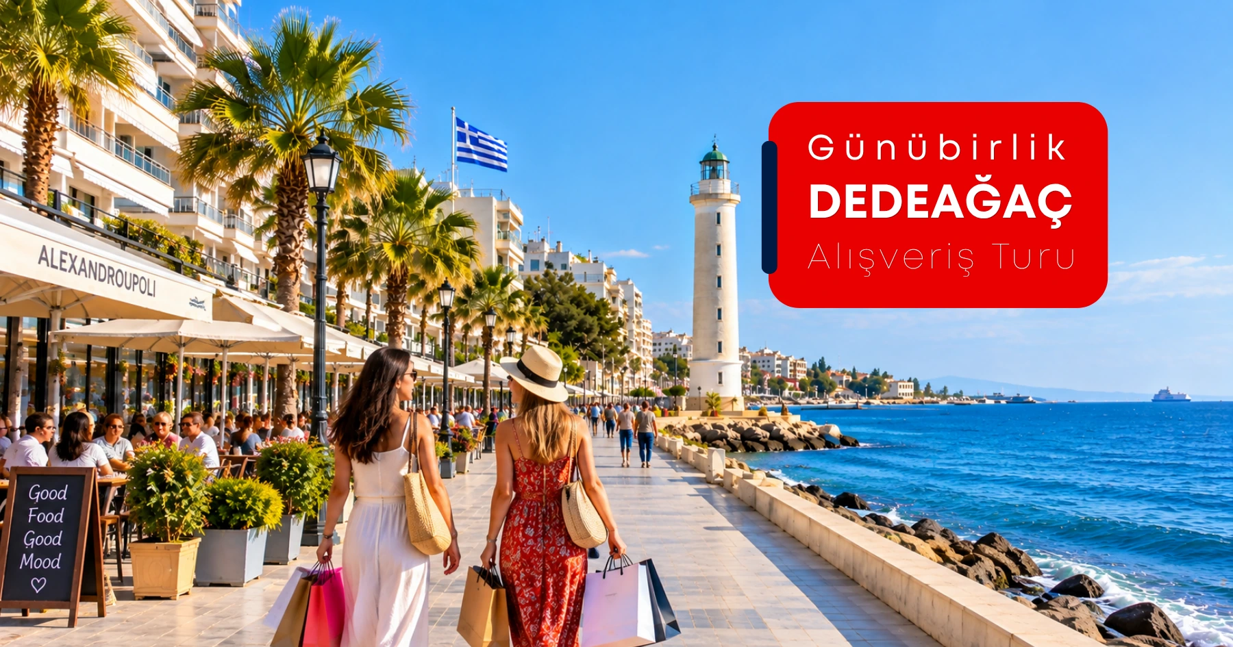 Günübirlik Dedeağaç Alışveriş Turu: Yunanistan'da Keyifli Bir Kaçış