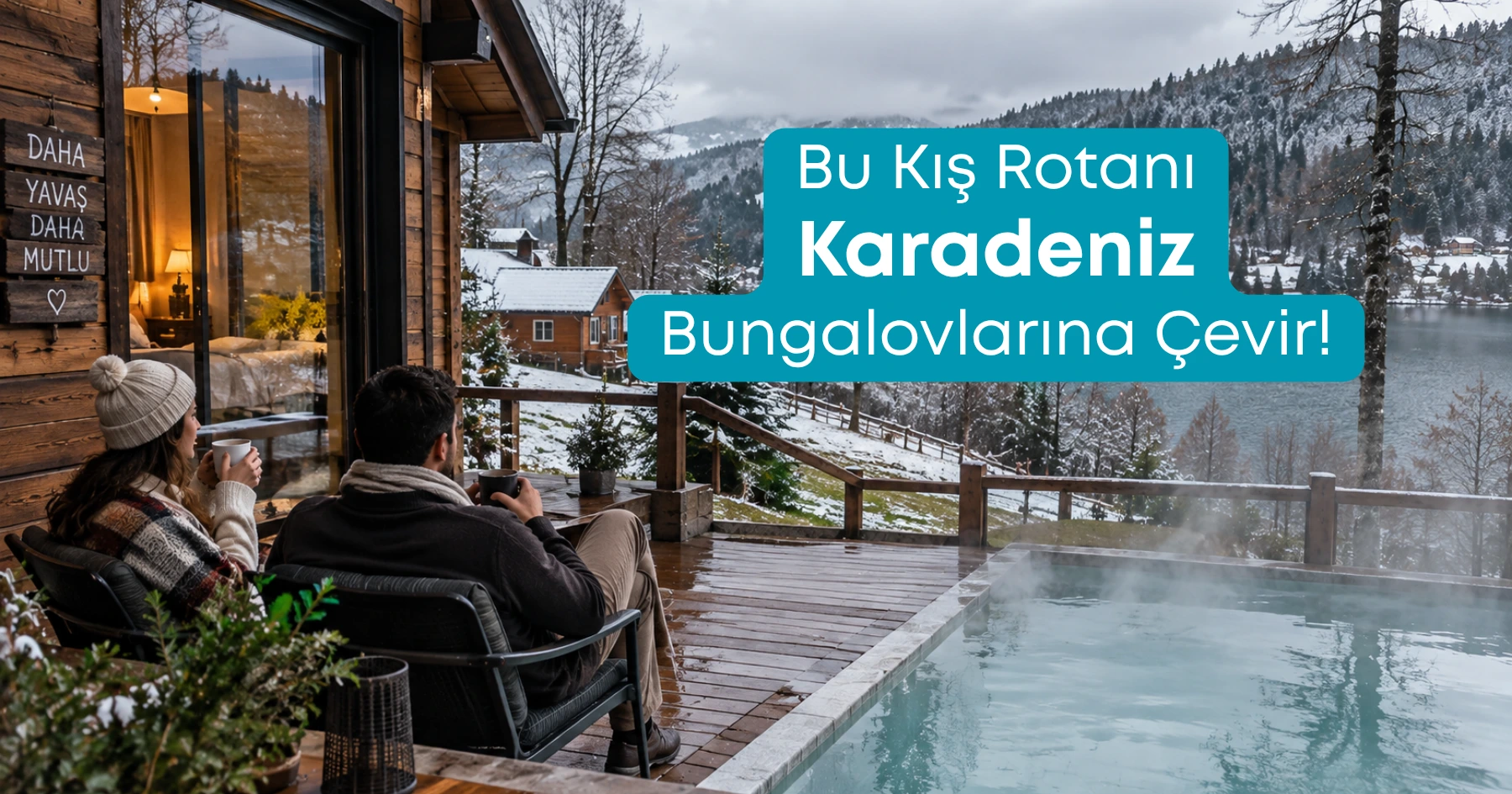 Karadeniz'in Büyülü Kışında Sıcak Bir Bungalov Macerası