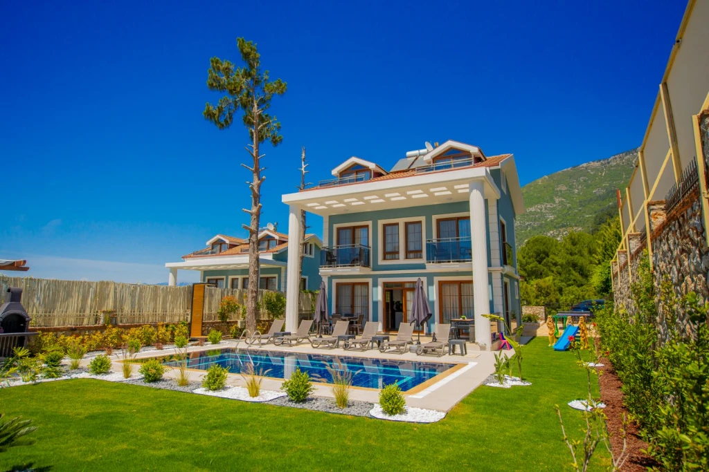 Fethiye'de Özel Havuzlu Geniş Aileler İçin Uygun Kiralık Villa Fethiye'de Özel Havuzlu Geniş Aileler İçin Uygun Kiralık Villa - 4