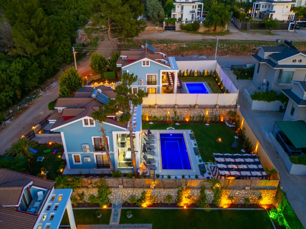 Fethiye'de Özel Havuzlu Geniş Aileler İçin Uygun Kiralık Villa Fethiye'de Özel Havuzlu Geniş Aileler İçin Uygun Kiralık Villa - 13